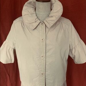 Cream taffeta jacket